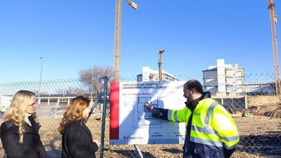 Nuevo pabellón docente y almacenes para el Hospital Infanta Leonor de Vallecas