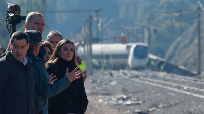 Los Reyes muestran su solidaridad a familiares de las víctimas del siniestro de Adamuz