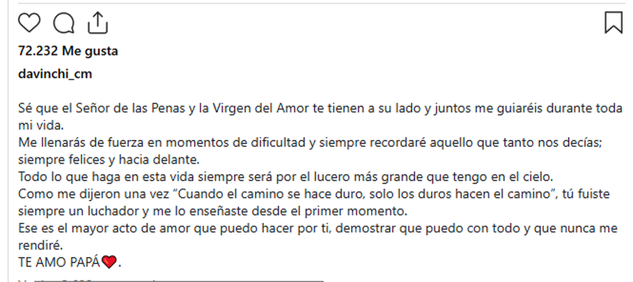 Instagram de Davinchi / INSTAGRAM