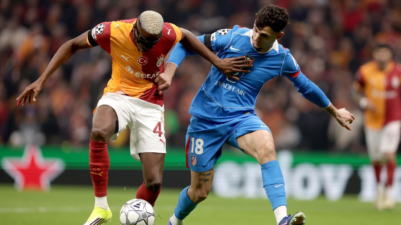 Marc Pubill ante el Galatasaray