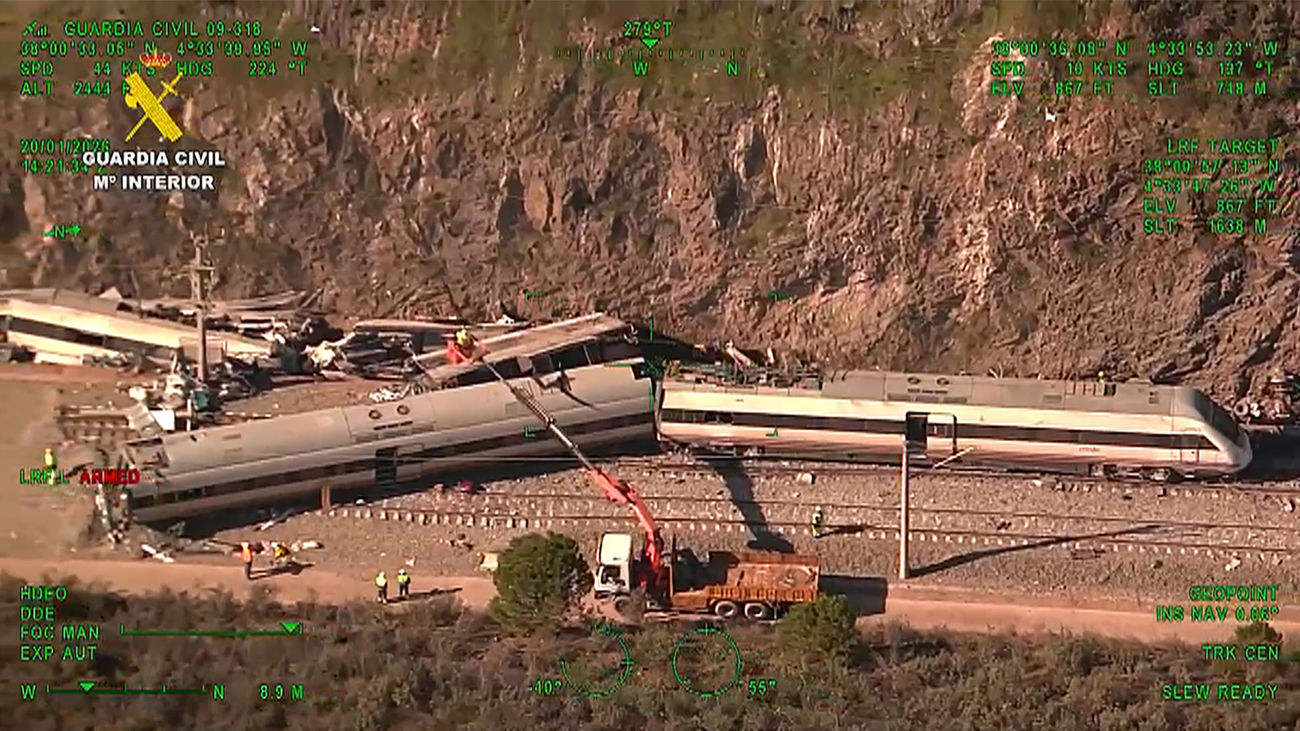 Así fueron las primeras comunicaciones tras el accidente de trenes en Adamuz