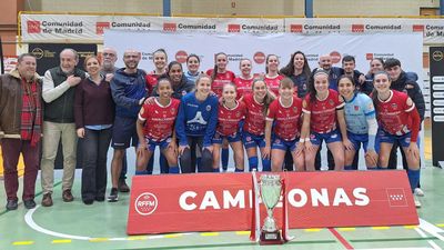 Futsi Atlético Navalcarnero, campeón del Trofeo Comunidad de Madrid