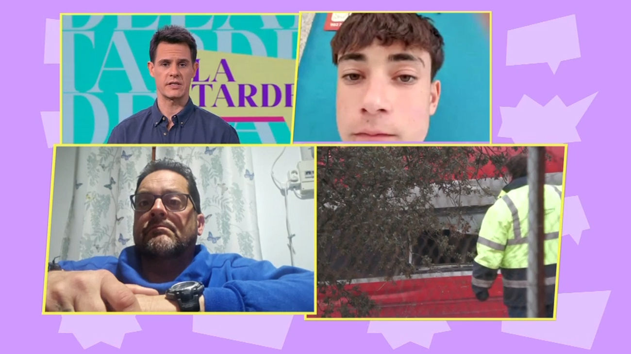 Con solo 16 años, Julio se volcó en el rescate durante el caos del accidente