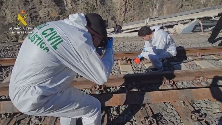 Los expertos apuntan a una rotura por fatiga de material en el carril de la vía
