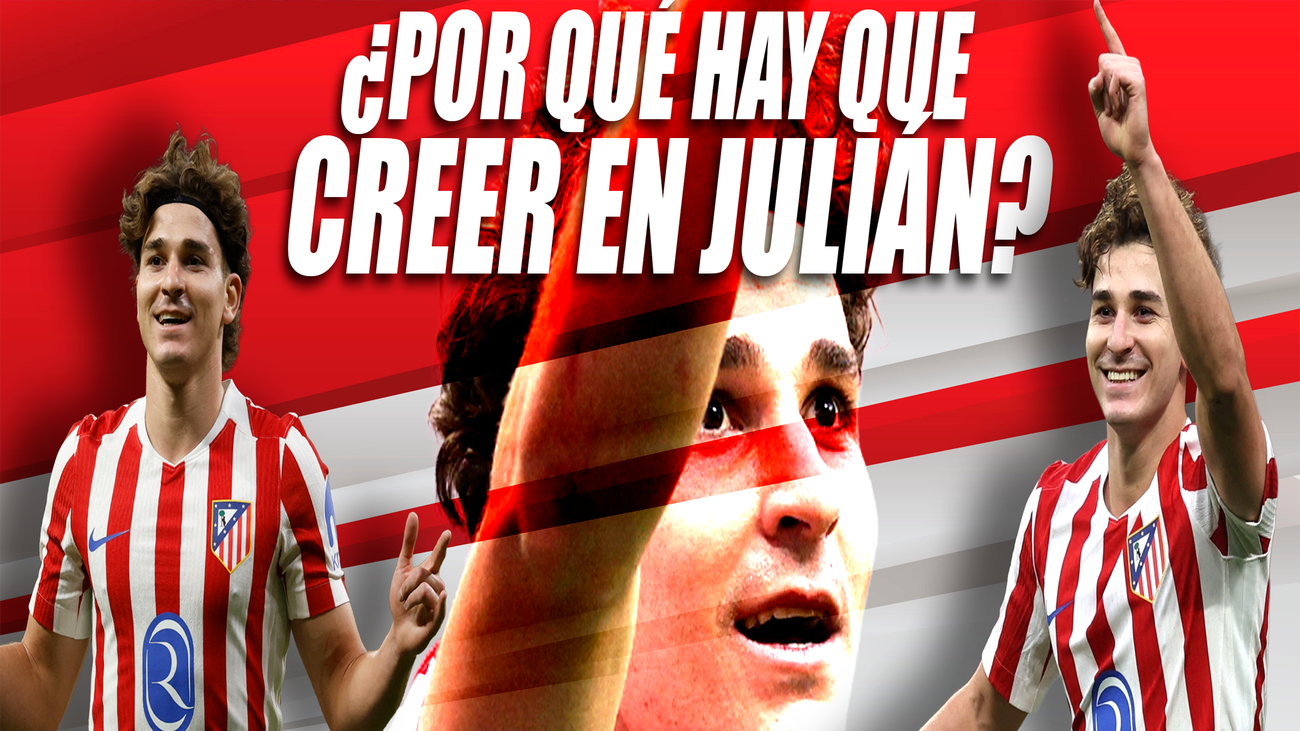 Simeone: “Julián Alvarez se cree por sí solo por su nombre, su jerarquía y su trayectoria”