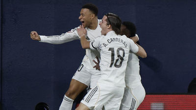 0-2. Un doblete de Mbappé noquea al Villarreal y confirma la mejoría del Real Madrid