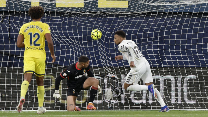 Mbappé ante el Villarreal / EFE