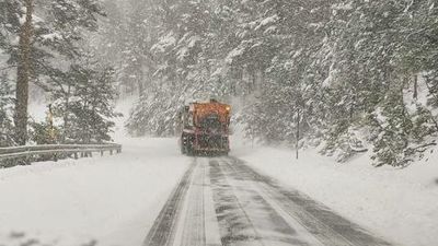Aviso amarillo en la Sierra por nevadas y temperaturas en descenso generalizado