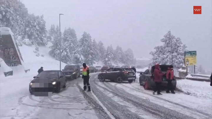 Nieve en Navacerrada.