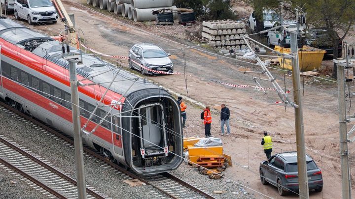 Tren Iryo afectado por el accidente de Adamuz