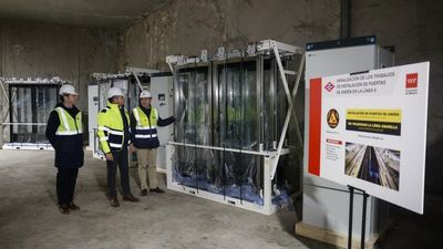 La instalación de puertas en andenes de la Línea 6 de Metro comenzará este martes en Legazpi