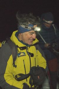 Completamos una ruta nocturna hacia el Refugio de Zabala