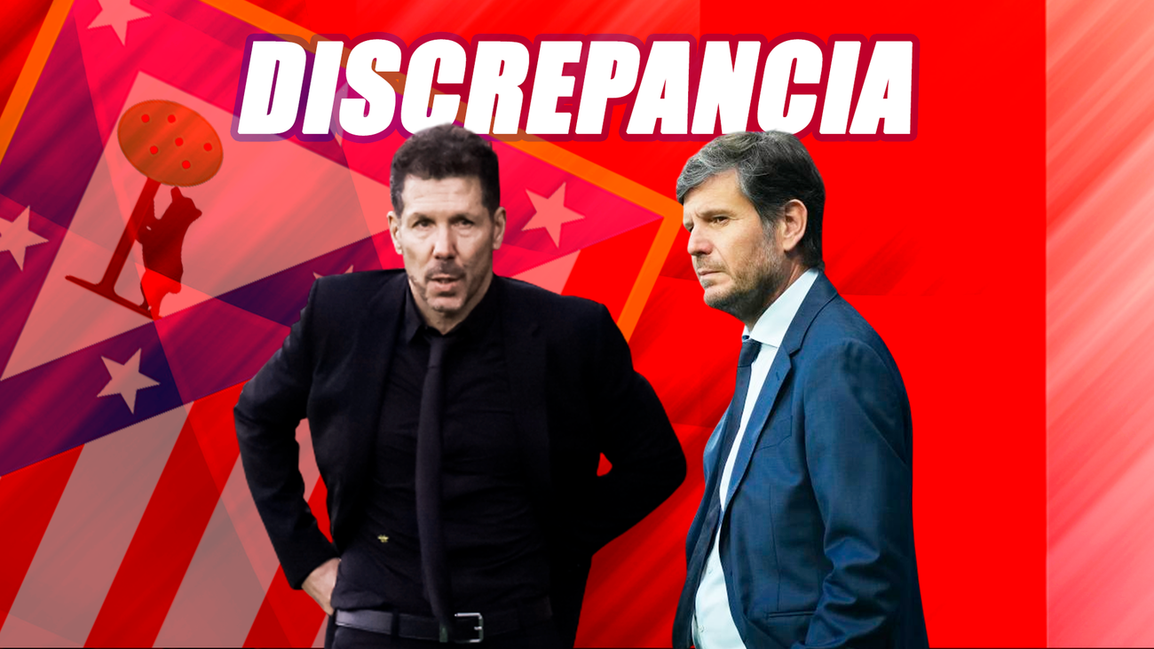 Simeone y Mateu Alemany, en desacuerdo sobre los fichajes