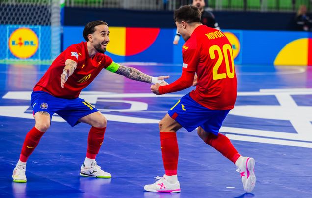 Selección española de fútbol sala / @FutSalRFEF