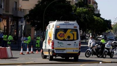 Muere una mujer al caerle encima una palmera por el fuerte viento en Torremolinos