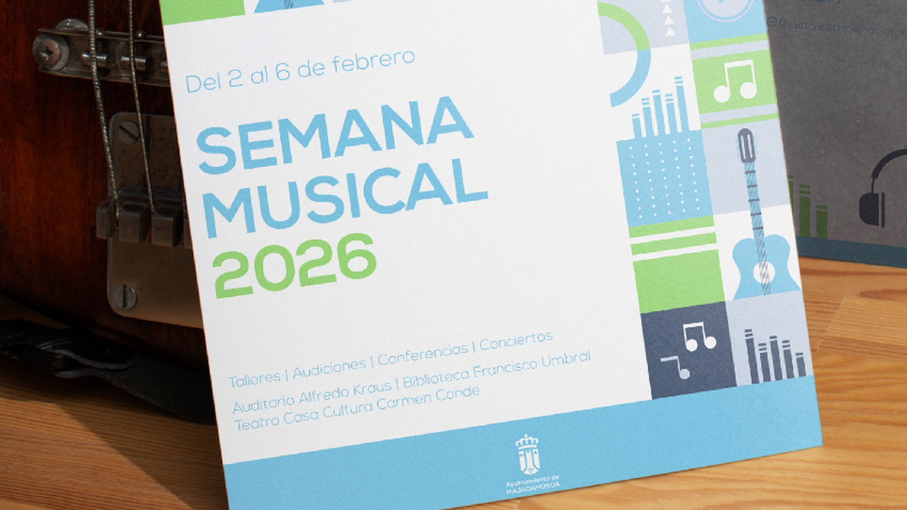 Cartel anunciador de la Semana Musical de Majadahonda de 2026