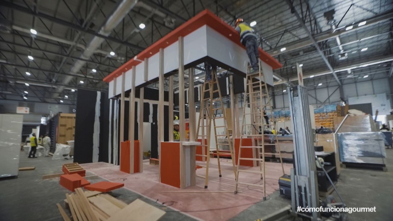 ¿Cuánto tiempo se tarda en montar el Salón Gourmets?