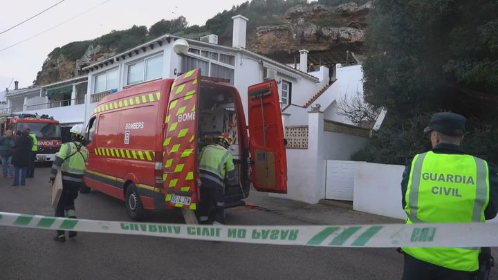Un desprendimiento mortal en Menorca deja un fallecido y una mujer gravemente herida