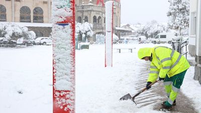 Estos son los servicios de transporte público afectados por la nieve en la Comunidad de Madrid