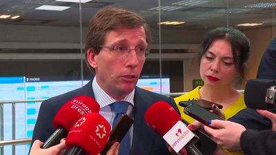 Almeida destaca la reacción de Madrid frente al temporal de nieve: "Tenemos capacidad de respuesta inmediata"