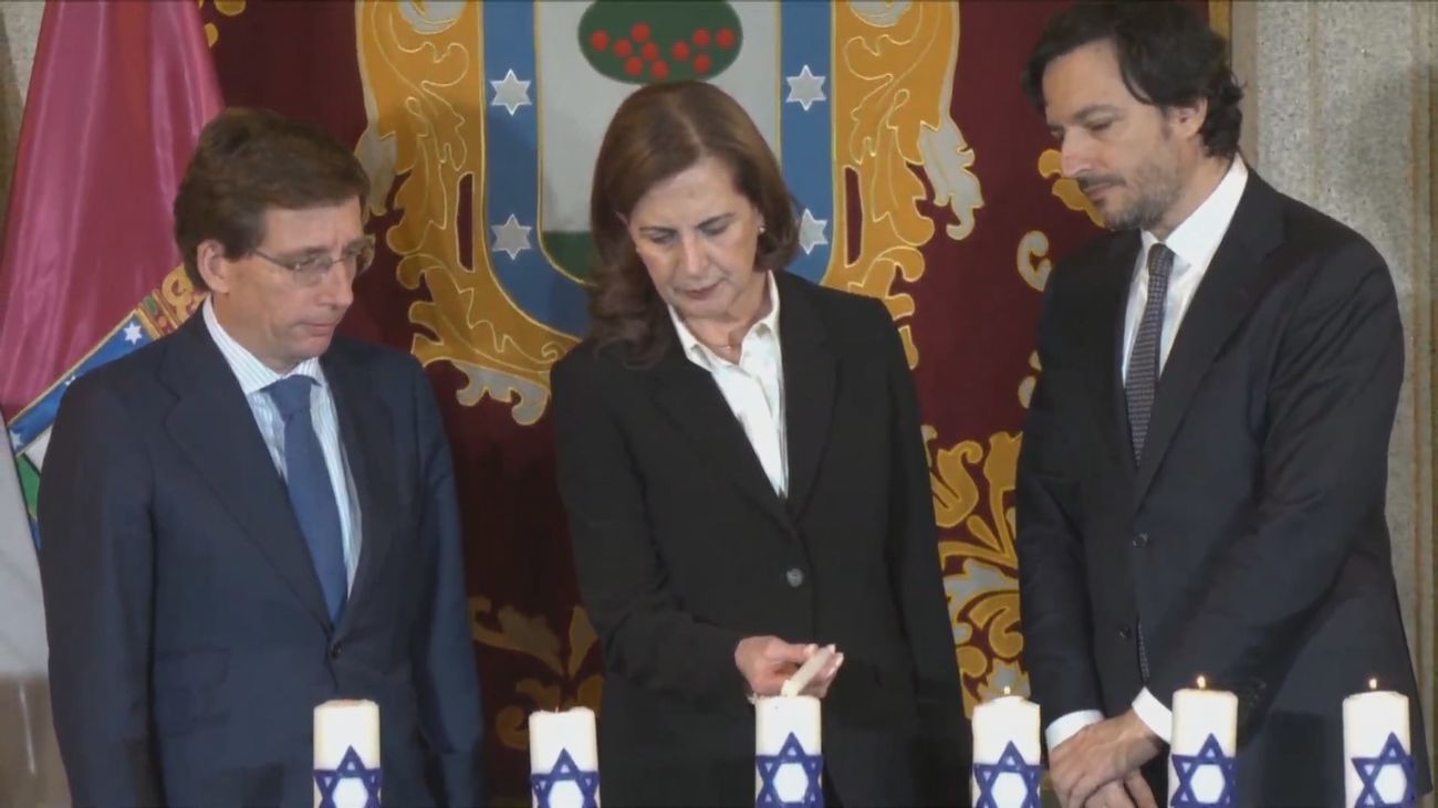 Almeida dice que Madrid es "símbolo e libertad" y "grito contra el antisemitismo"