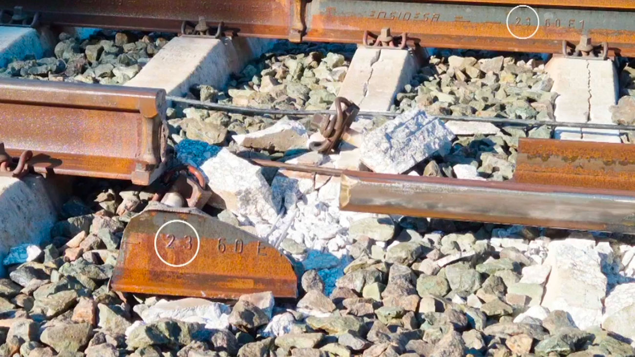 Documentos de Adif contradicen la versión oficial sobre la vía del descarrilamiento de Adamuz