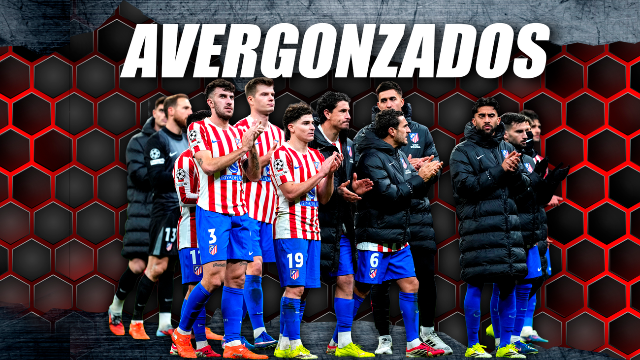 Los aficionados del Atlético de Madrid, indignados con su equipo