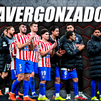 Los aficionados del Atlético de Madrid, indignados con su equipo