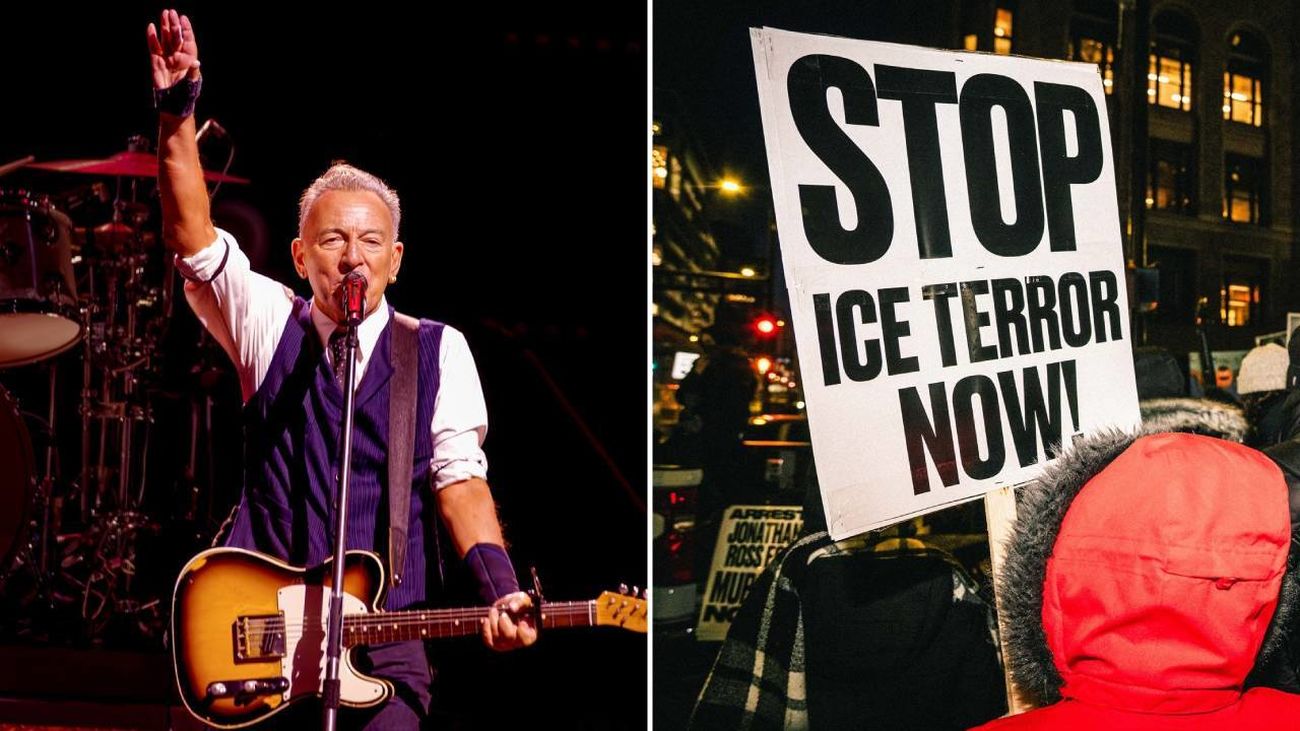 Minneapolis frena al ICE mientras Bruce Springsteen pone música a las protestas