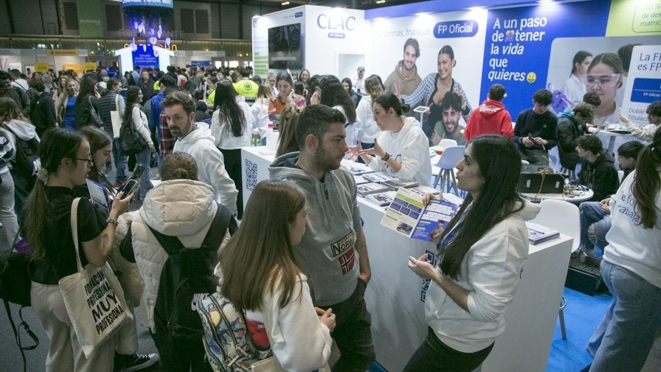 La Formación Profesional se consolida como vía directa al empleo en la Semana de la Educación de Ifema
