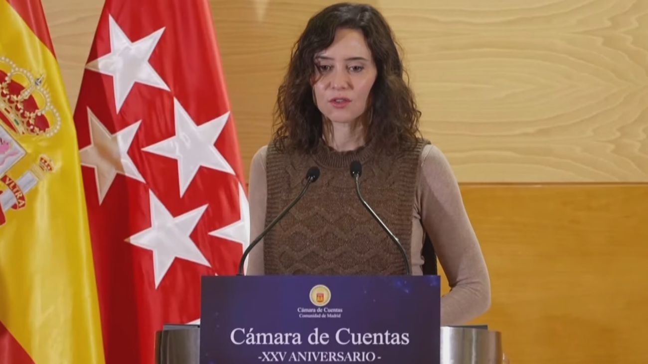 Ayuso elogia el trabajo de la Cámara de Cuentas regional en defensa de la legalidad con una Administración "transparente y eficaz"