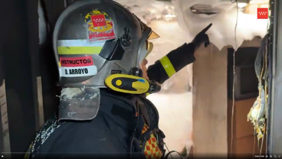 Herido con quemaduras graves en el incendio de una vivienda en San Martín de la Vega