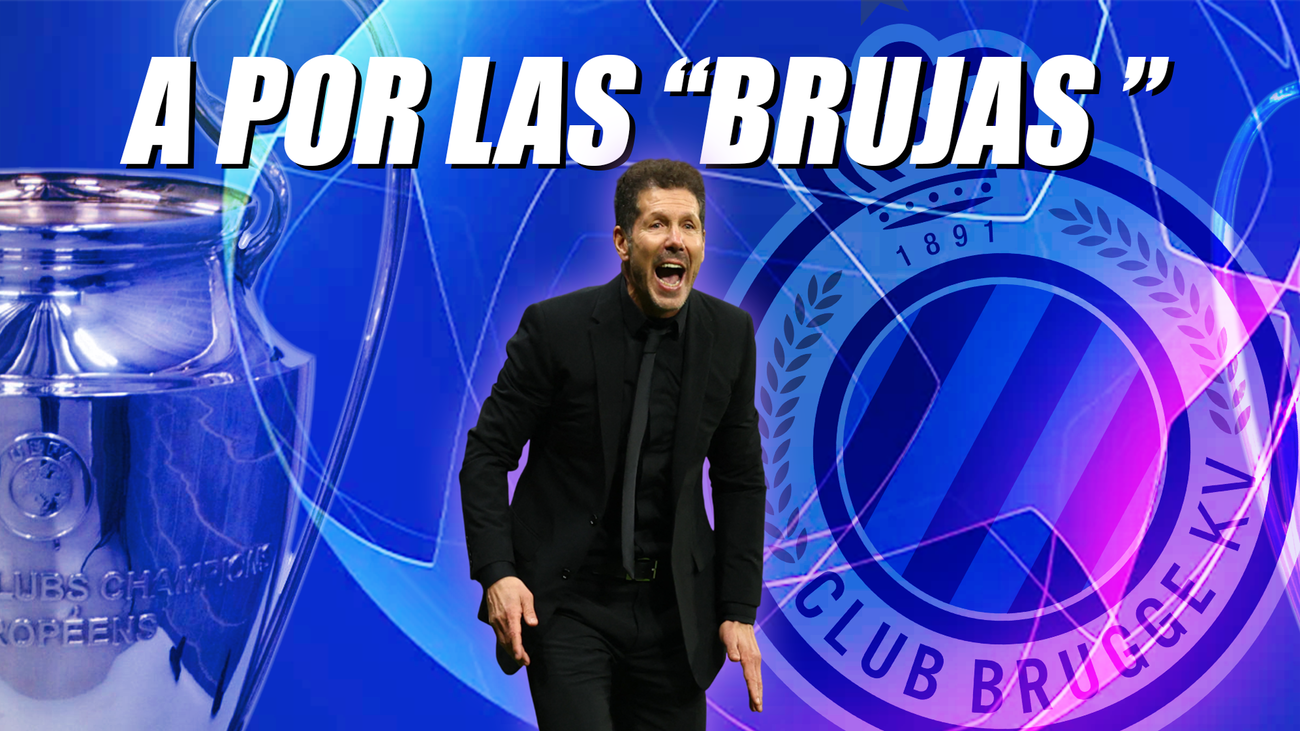 El Atlético de Madrid se cruzará a un Brujas de mal recuerdo