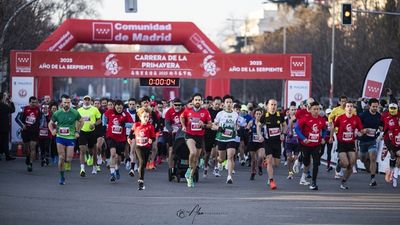 La Carrera de la Primavera celebrá por las calles de Madrid el Año Nuevo Chino