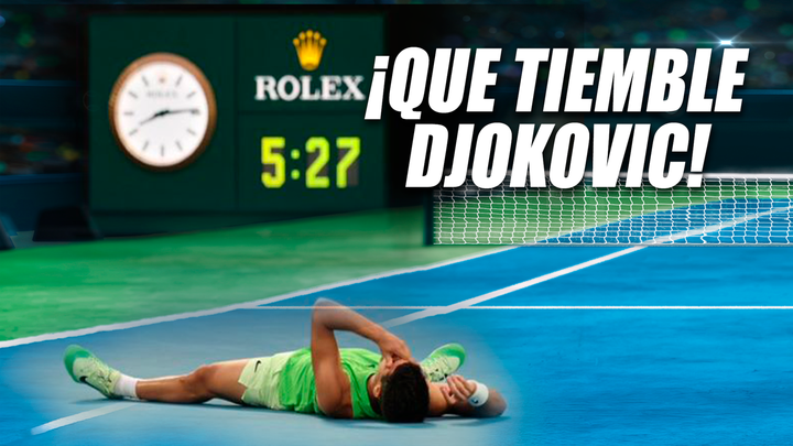 Open Australia: epicos triunfos de Alcaraz y Djokovic, para citarse en la final