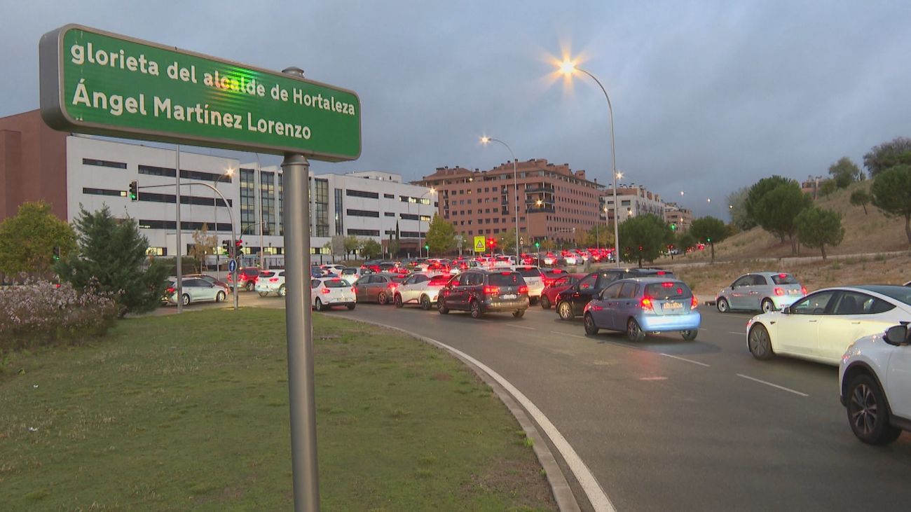 Sanchinarro, una 'ratonera' para conductores tras el corte del acceso a la M-40