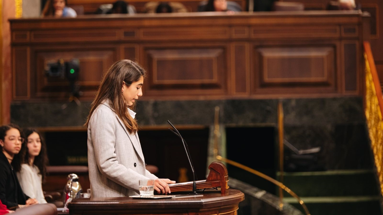 Niños y adolescentes toman la palabra en el Congreso de los Diputados