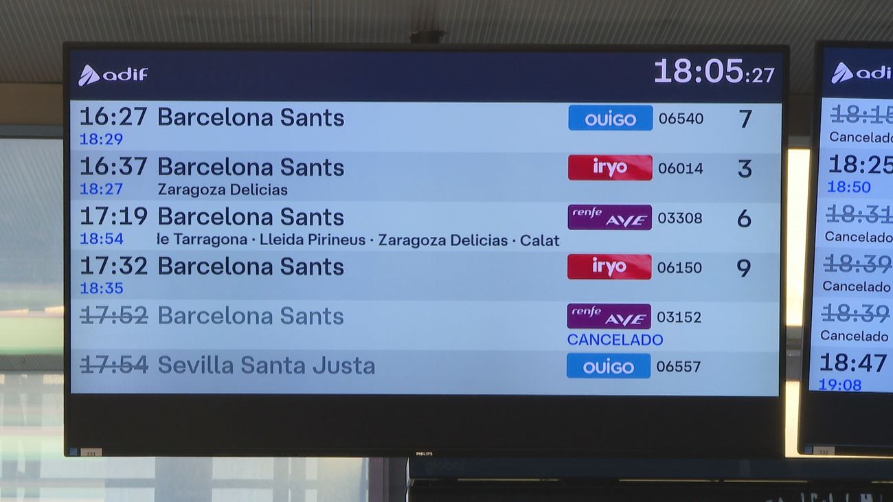 Renfe e Iryo no indemnizarán los retrasos provocados por las limitaciones de velocidad