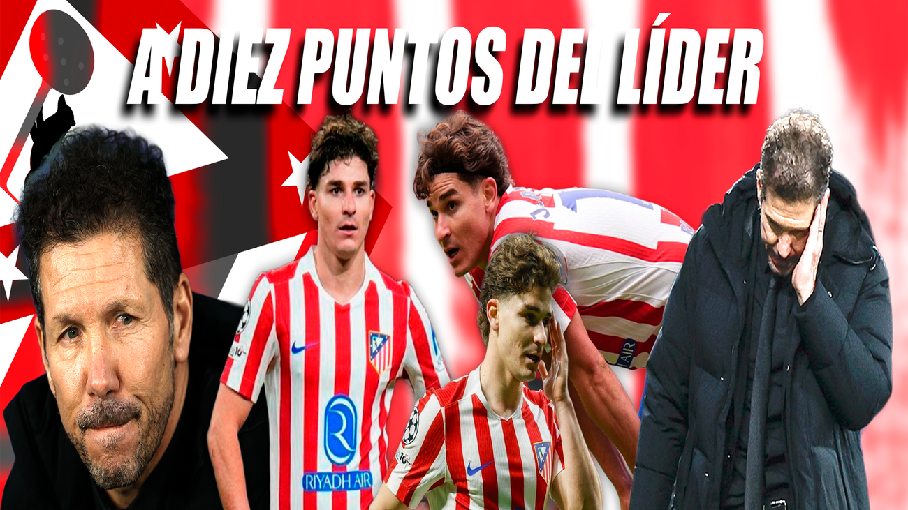 El Atlético de Madrid, otra vez al límite