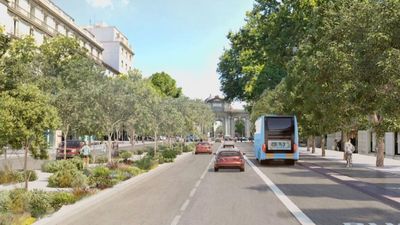 Arrancan las obras para la construcción de un bulevar en la calle Alcalá