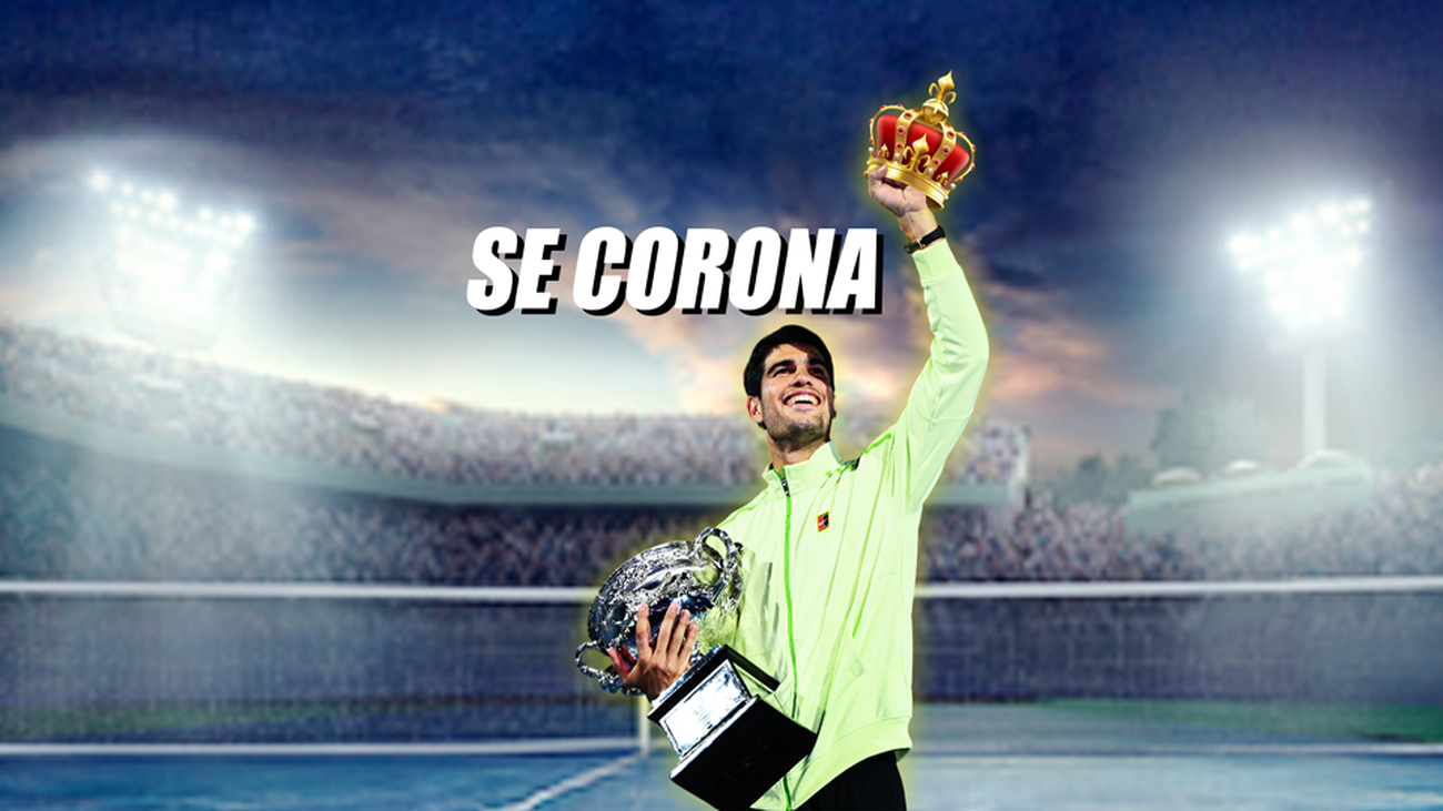 Alcaraz, el rey del planeta tenis