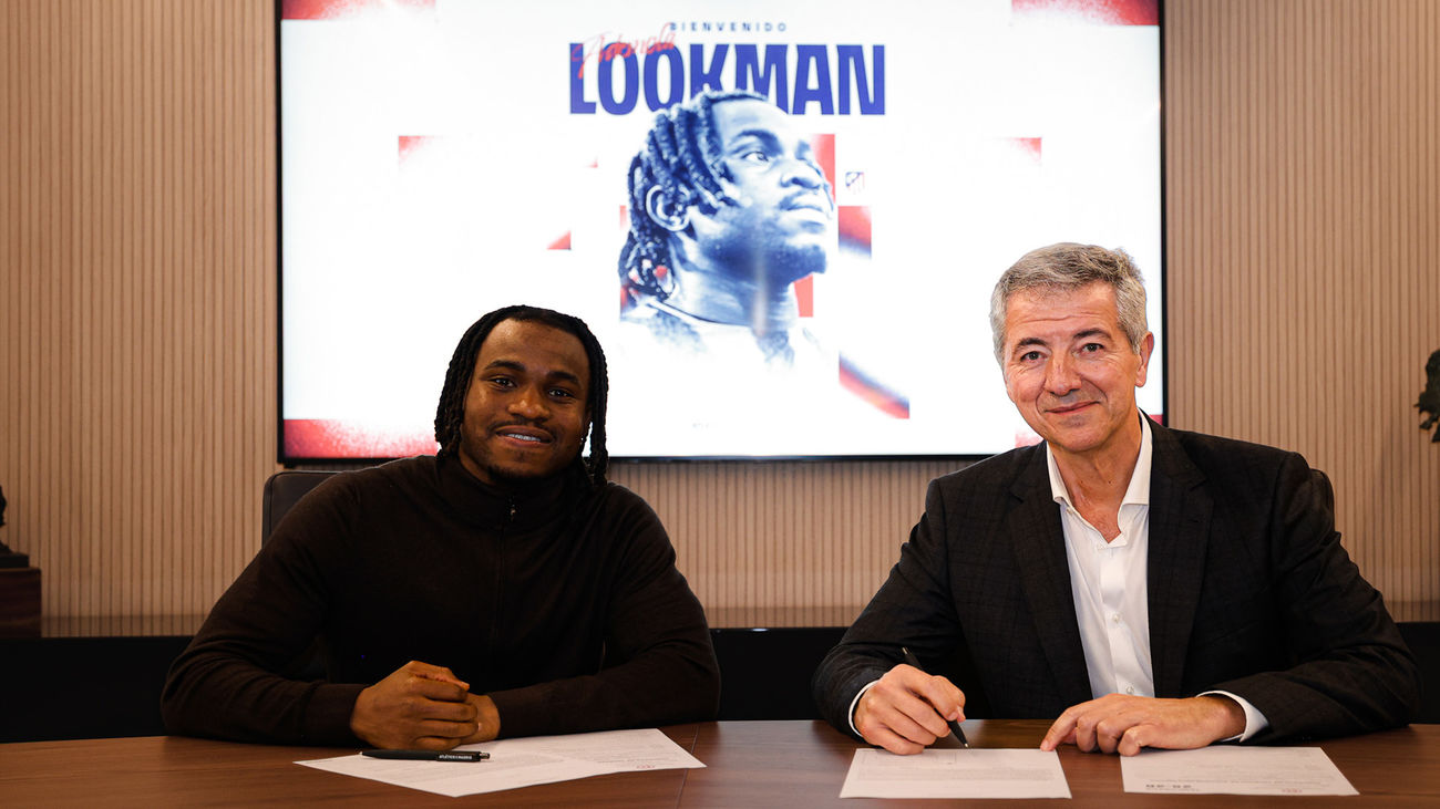 Lookman firma con el Atlético de Madrid hasta 2030