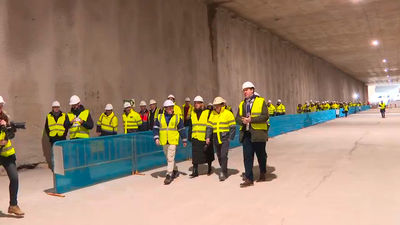 El túnel de la A-5 abrirá al tráfico este año y en febrero se licitará la urbanización de la superficie