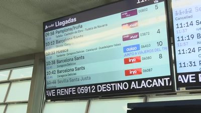 Continúan los retrasos en trenes  por las limitaciones de velocidad