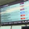 Continúan los retrasos en trenes  por las limitaciones de velocidad