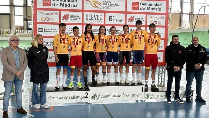 El velódromo de Galapagar pone el colofón a la Copa de España de Pista 2026