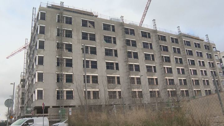 Recta final en la construcción de los pisos de alquiler asequible del Ayuntamiento de Madrid en El Cañaveral