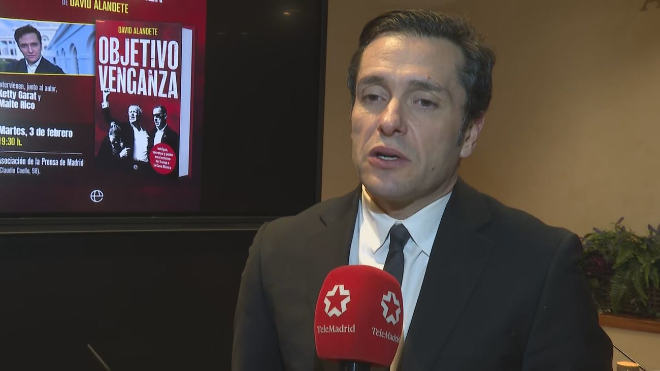David Alandete presenta en Madrid su libro ‘Objetivo venganza’