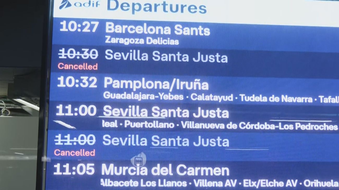 ¿A qué tenemos derecho si se cancela el tren del que ya teníamos el billete?