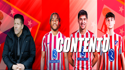 Simeone satisfecho con los fichajes: "Estoy contento con la plantilla, creo en ella"